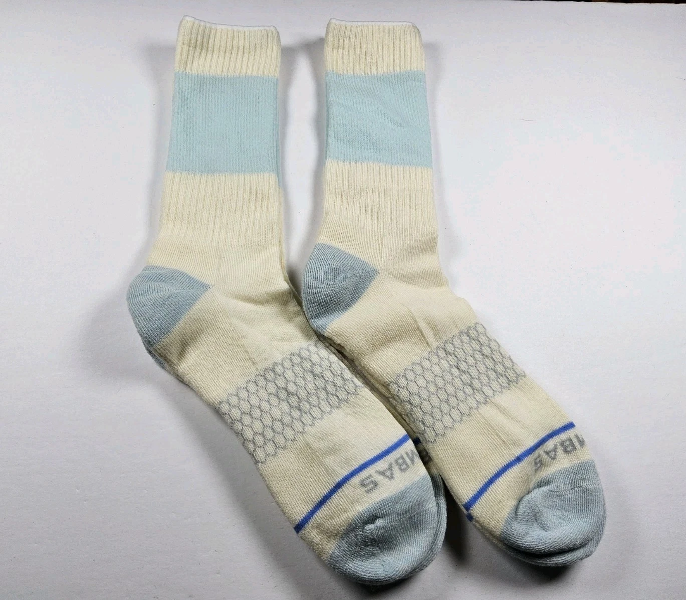 Bombas Merino Wool Lot Of 2 Pairs Calf Socks Size L