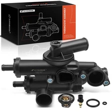 A-Premium Engine Coolant Thermostat Housing Assembly for Dodge Journey Avenger