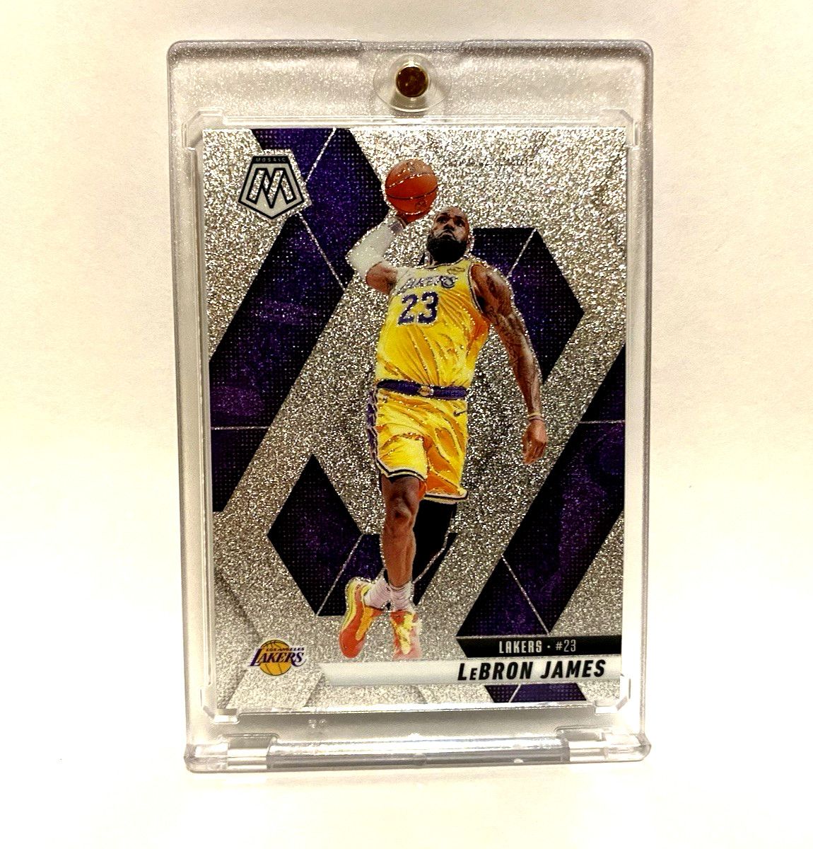 2024-25 Panini Mosaic Lebron James #180 Glitter SP LA Lakers RARE