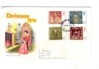 1976 CHRISTMAS - BATH CDS STUART FDC FROM COLLECTION O37