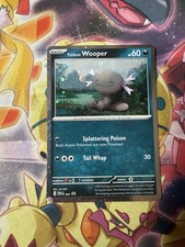 Paldean Wooper SVP 041 Scarlet & Violet Black Star Promo Holo Pokemon Card