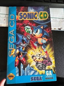 Sonic CD (Sega CD, 1993) CIB w/Reg Card