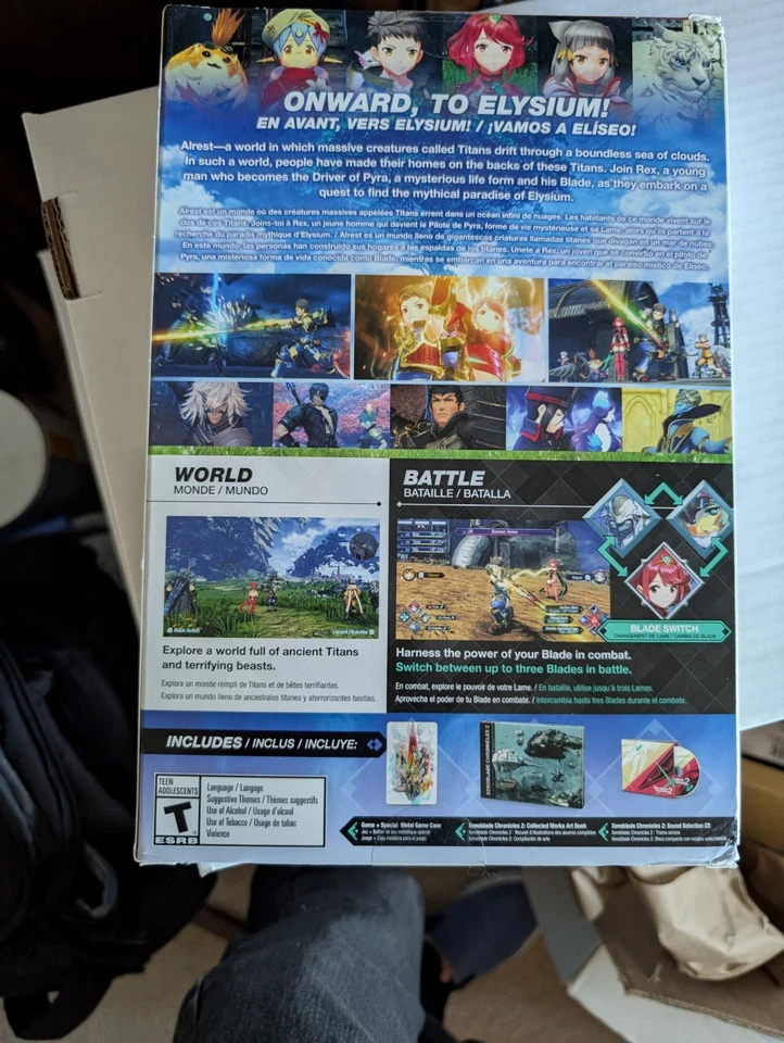 NEW SEALED Xenoblade Chronicles 2: Special Edition (Nintendo Switch, 2017) - Image 2 of 3