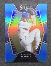 Clayton Kershaw 2022 Panini Select Carolina Blue /35 #149 Premier Level DODGERS