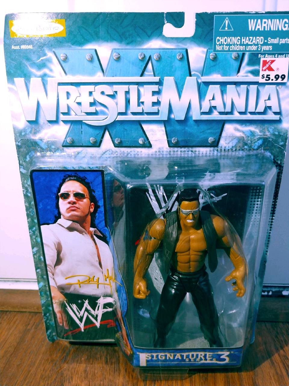 Wrestlemania Signature Series 3 Jakks Pacific Sealed