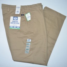 NWT DOCKERS Signature Iron Free Straight Fit Stretch Khaki Chino Pants 32 x 32