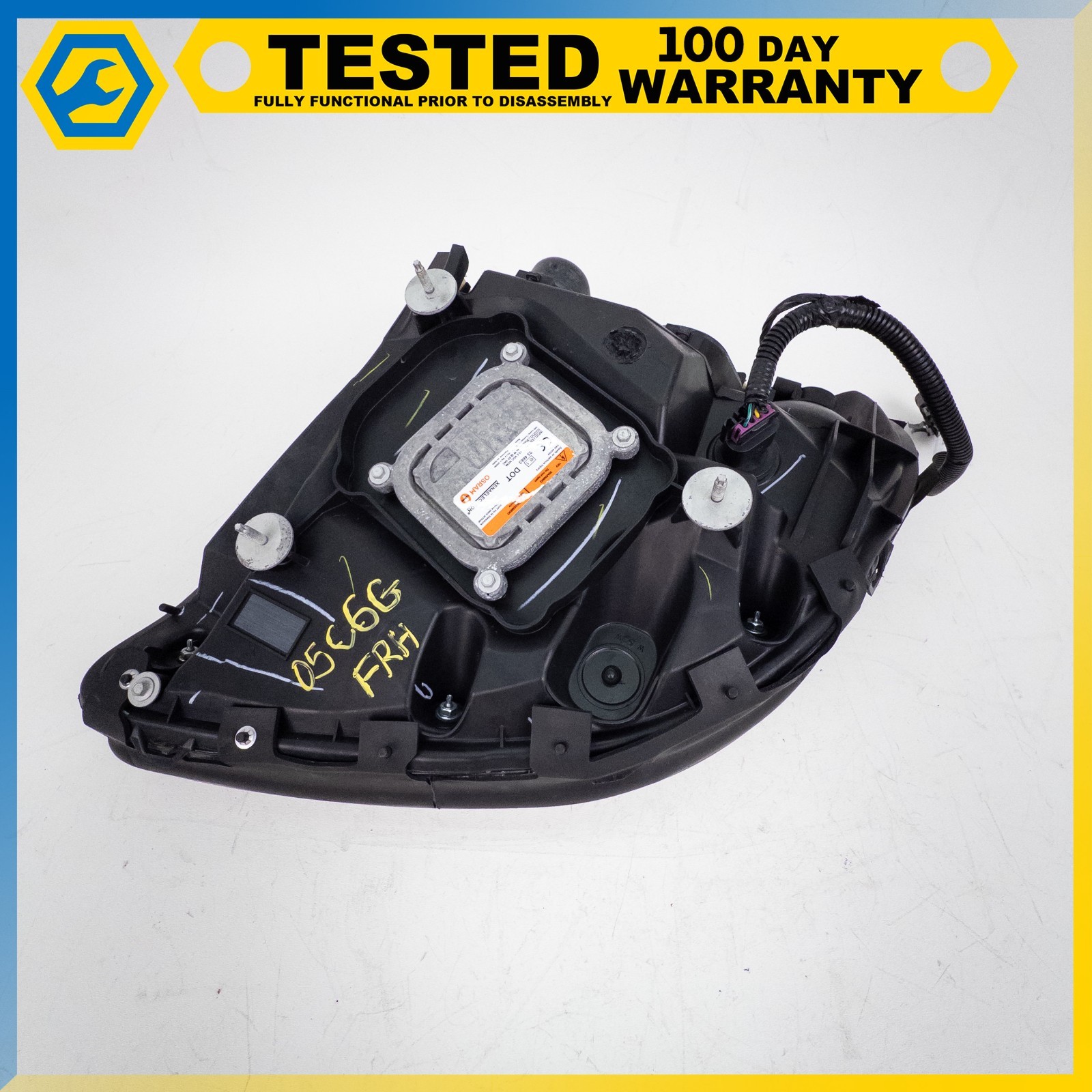 05-13 CHEVROLET CORVETTE C6 FRONT RIGHT HEADLIGHT HEADLAMP ASSEMBLY OEM