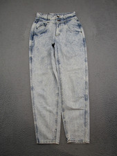 Vintage 90s Lee High Waisted Light Denim Mom Blue Jeans Size 10 Med Retro
