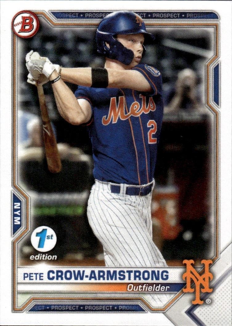 2021 Bowman 1st Edition #BFE-22 Pete Crow-Armstrong