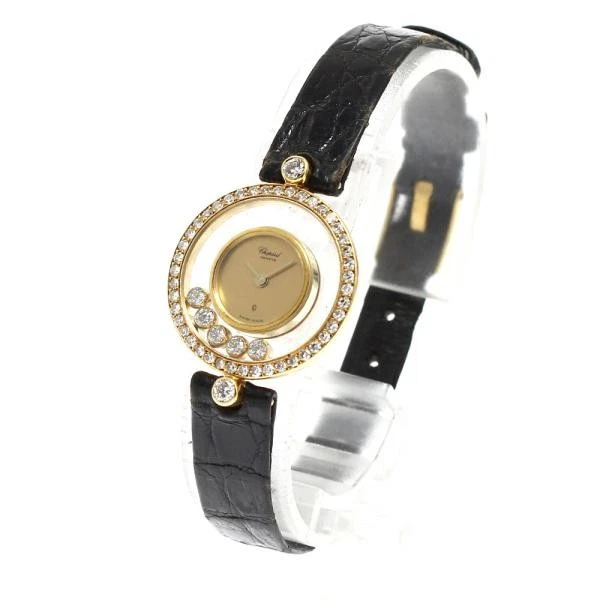 Chopard — Chopard Happy Diamonds 20/3926 23mm YG Gold Dial Quartz Watch #C4517