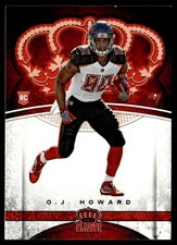 2017 Panini Crown Royale O.J. Howard Rookie Tampa Bay Buccaneers #92