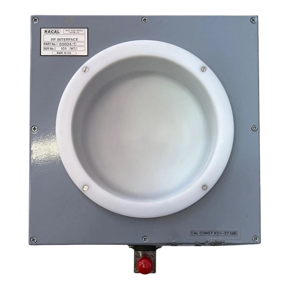 Antena de microondas de interferencia RF RACAL 60034/C 7800-14000Mhz Foto 3 de 4