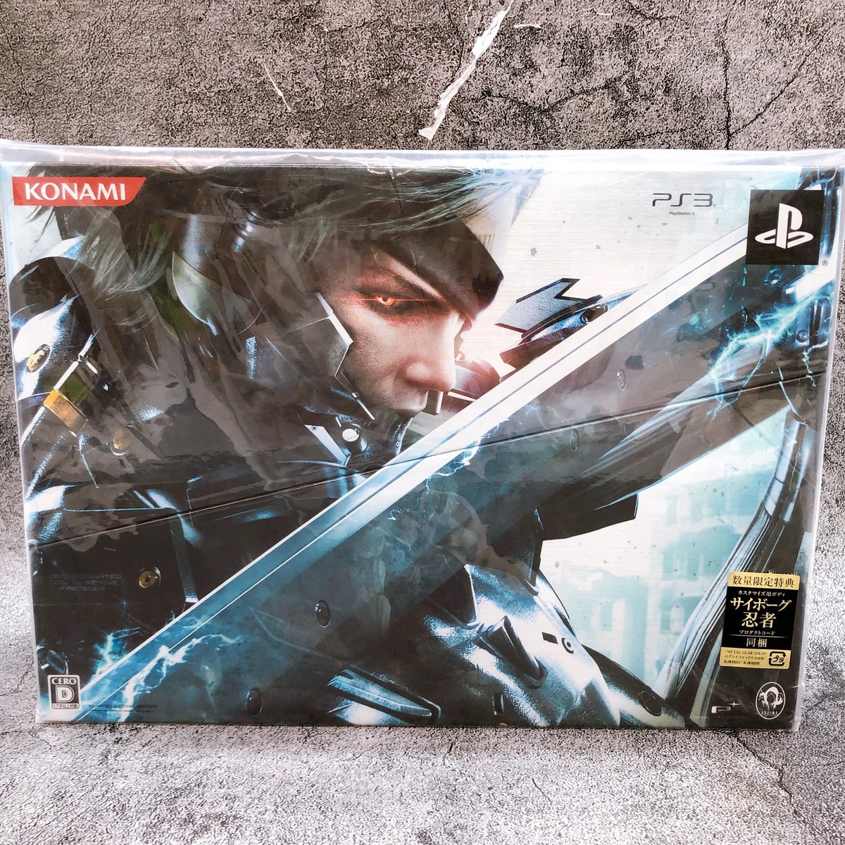 PS3 Metal Gear Rising: Revengeance Premium Package Konami Japan Game Sealed  New