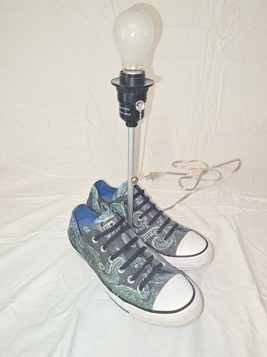 Converse Lamp Hand Painted Octopus Custom