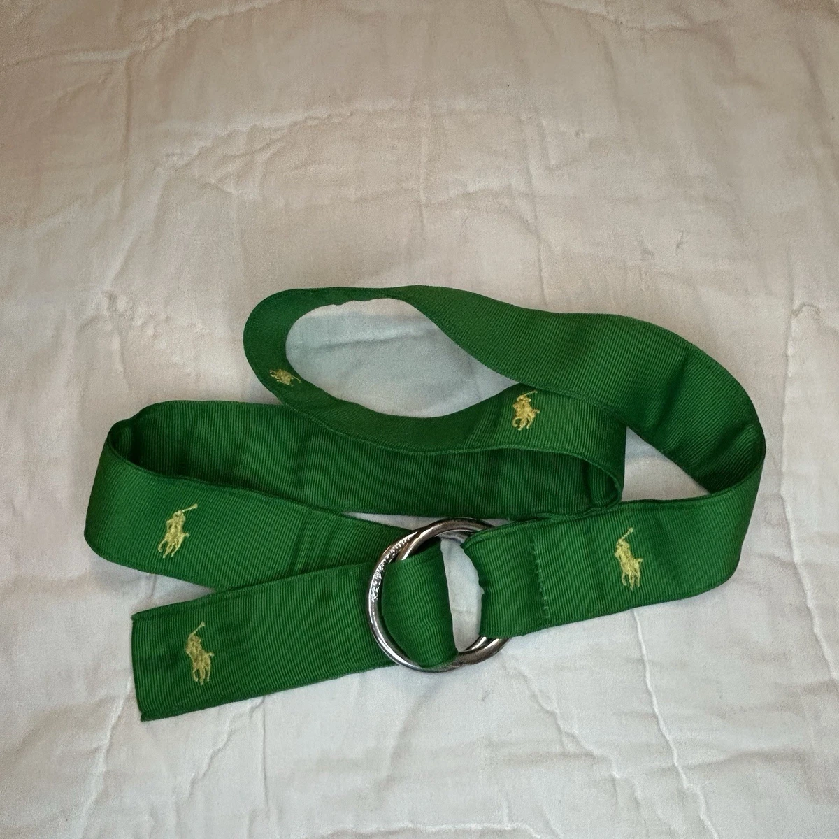 100% Authentic Ralph Lauren Dark Green Belt Size M $_57.PNG?set_id=880000500F main image 4