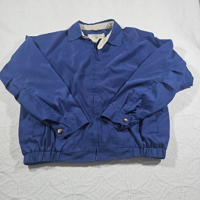 #ad Vintage Style Harrington Jacket Aberdeen Collection Men#x27;s Medium Retro Bomber G9 $29.99