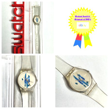 Swatch Donna Lady Nuovo Chenille LK196 2001 Vintage Orologio da polso Anni 2000