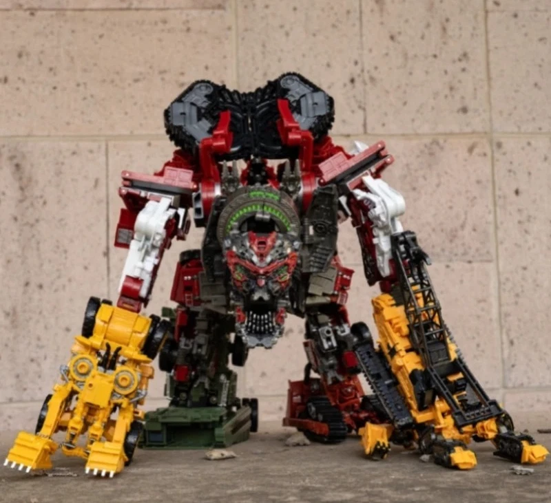 Figuras de acción devastadoras de gran tamaño 8 en 1 robot juguete de transformación juguetes para niños NUEVO Foto 4 de 4