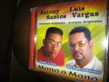 LUIS VARGAS ANTONY SANTOS - Mano A Mano - CD - **Mint Condition**