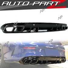 C63S-Look Diffusor f&uuml;r Mercedes C205 A205 Coup&eacute; Cabrio C43 AMG-Line