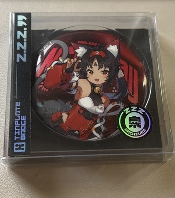 miHoYo Zenless Zone Zero Nekomiya Mana Badge 75mm Anime & Manga Collectible