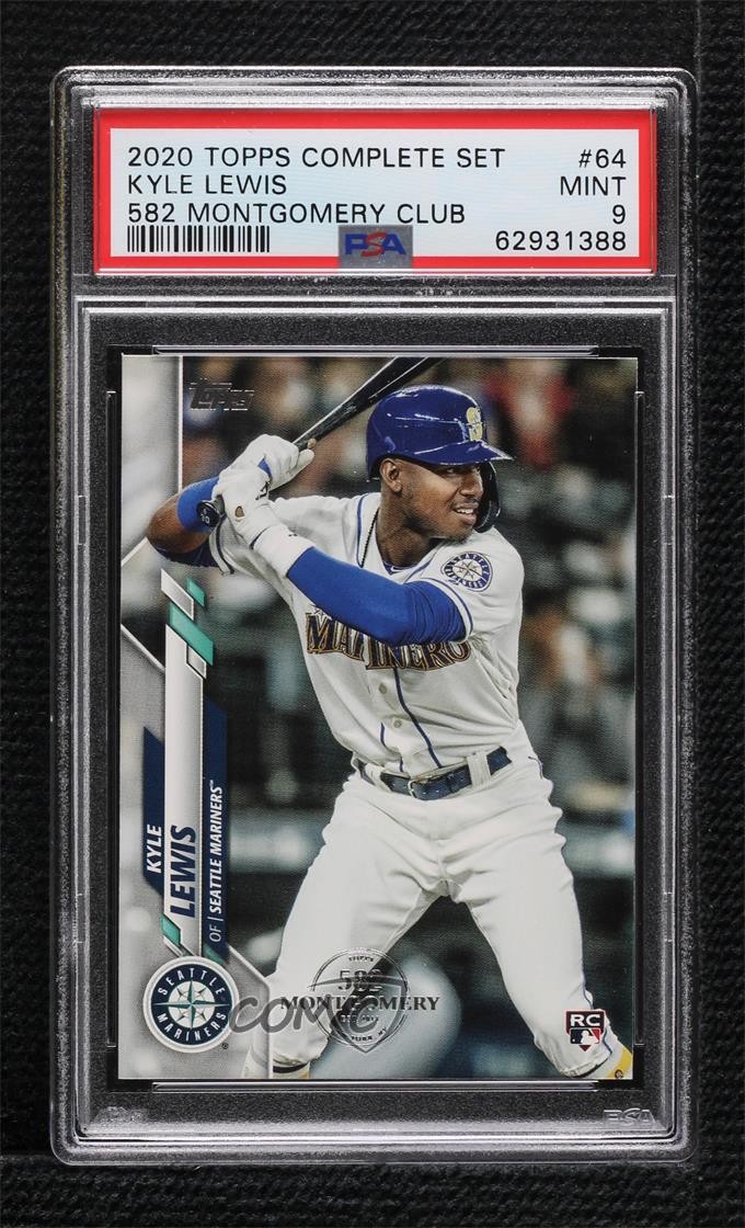 2020 Topps TOPPS COMPLETE SET 582 MONTGOMERY CLUB #64 Kyle Lewis front