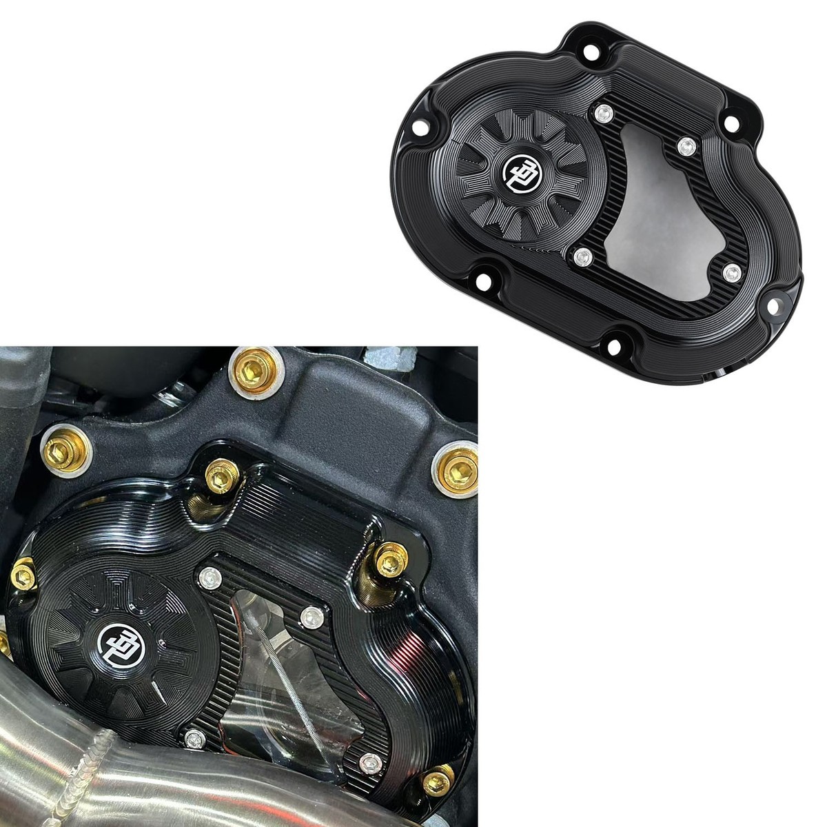 Visible Transmission Side Cover for Harley 18-23 Softail FL FX