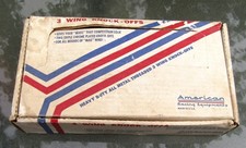 2 Vintage American Racing Equipment Ansen 3 Wing Knock-offs 7215 Unused Nos