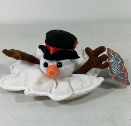 Meanies Slushy the Snowman Bean Bag Plush Toy from The Idea Factory