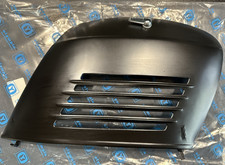 Vespa Small Frame Scooter SIDE PANEL DOOR Italian in Black Metal OLYMPIA