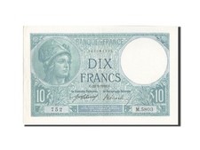 [#208510] Banknote, France, 5 Francs, 10 F 1916-1942   Minerve  , 1918, 1918-05-