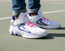 Nike LITTLE KIDS Giannis Immortality 2 Basketball Shoes, White/Multi, Size 10.5C