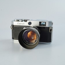 EXCELLENT  CLA  d  Canon P  50mm F/1.4 Rangefinder Film Camera