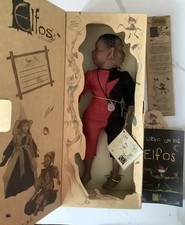 Lamagik ELFOS De Pep Catala 40cm Large Soft Body Vinyl Doll Celtic Elves 2 Faces