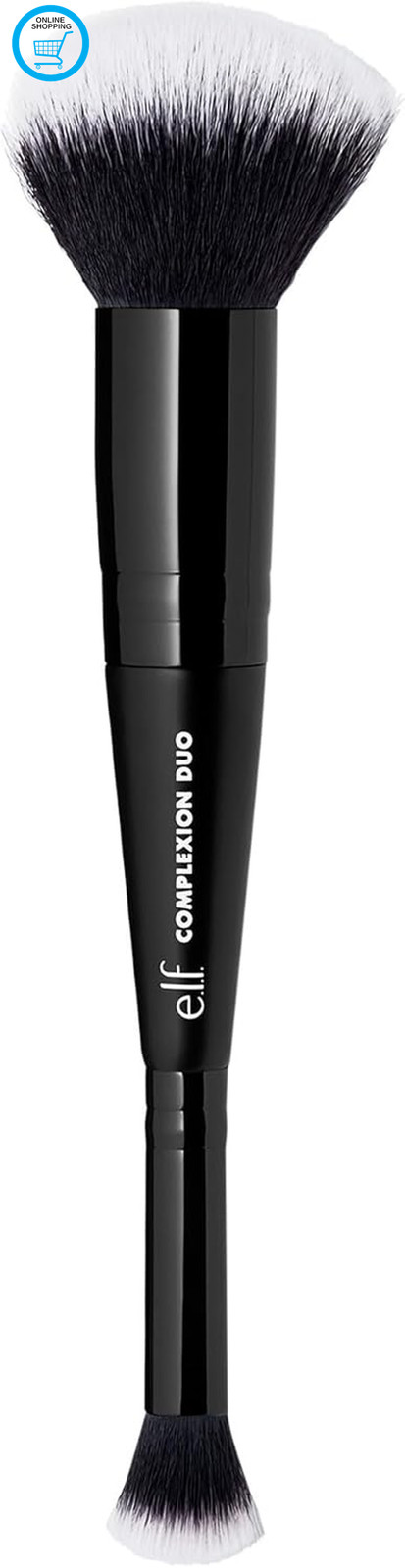 Concealer & Foundation Complexion Duo Brush, 2-In-1 Makeup Brush for Concealer &