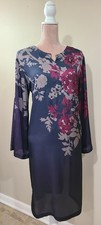 Pakistani Shirt Kurta Kameez Silk Embroidery Fancy Party Wear Size M/L Pre-Owned