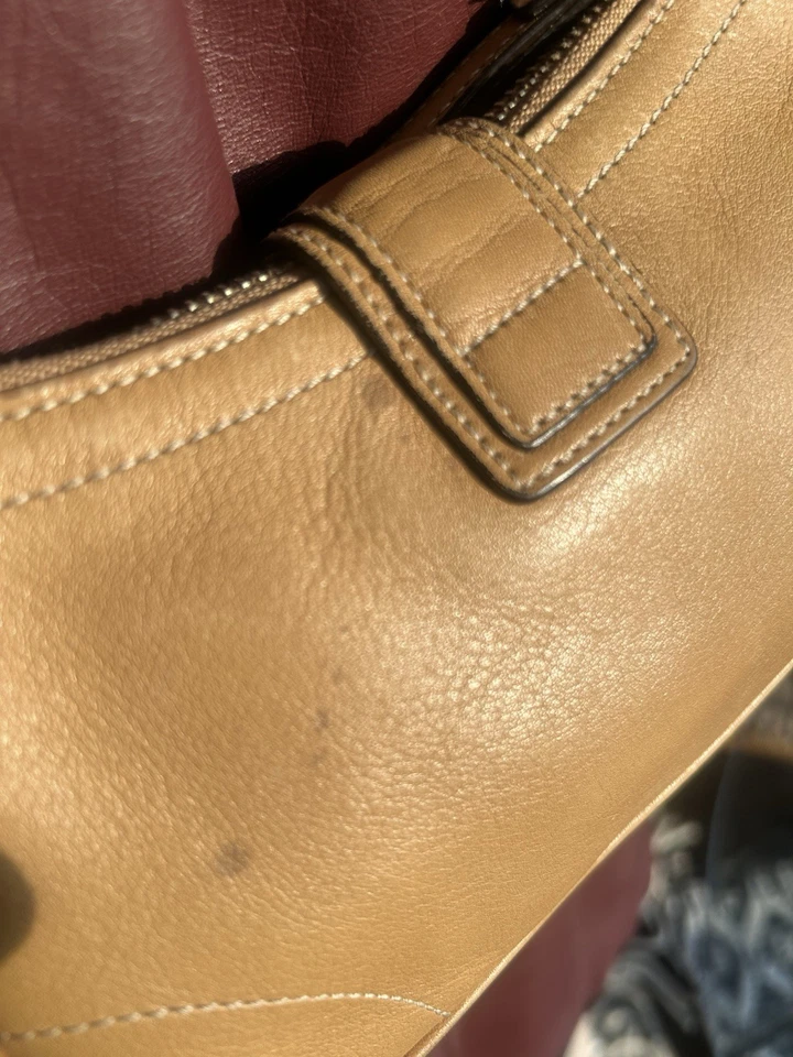 Mini Bolso de Hombro COACH Hampton Cuero Demi Hebilla De Colección Y2K Foto 4 de 4