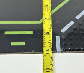 1991 LEGO 6710 Pair / 2  Space Landing Pad Baseplates Black New in Package +Wear