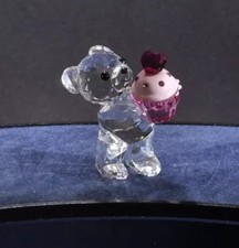 Swarovski Kristall Kris Bär Figur Rosa Cupcake 5004484