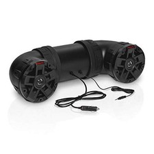 ATV6.5B ATV UTV Weatherproof Sound System - 6.5 Inch 6.5" Speakers, Black