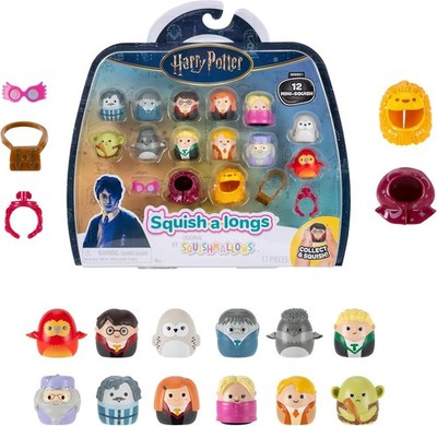 Squish-a-Longs  Harry Potter  Mini-Squish + Accessory 12-Pack