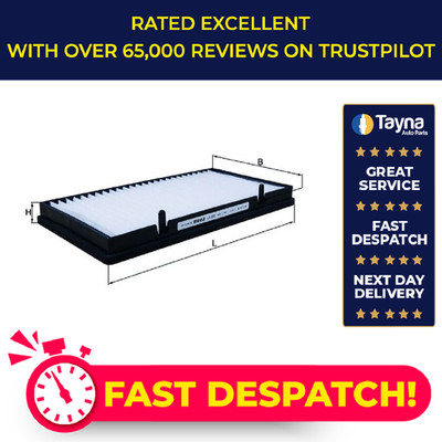 Pollen / Cabin Filter fits OPEL VIVARO A 2.0 1.9D 2.0D 2.5D 01 to 14 Mahle New