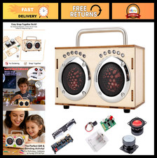STEM Electronics Project Kit - Build Portable Bluetooth Speaker for Kids 8-16, S