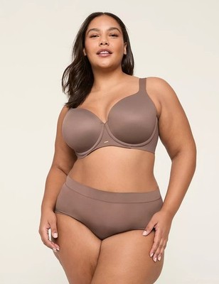 Cacique Modern Luxe Lightly Lined Balconette Bra 40DDD 40 D