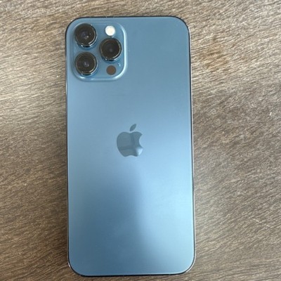 Apple iPhone 12 Pro Max 128GB Blue iOS 26.4 Bluetooth Wi-Fi Front