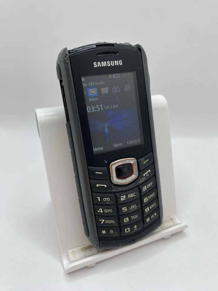 Samsung B2710 Black Unlocked 30MB 2.0" 2MP Rugged Mobile Button Phone #C17, photo 1 of 5