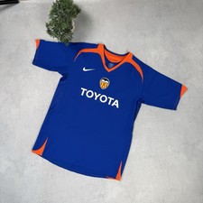 Nike FC Valencia 2005/2006 Away Vintage Soccer Jersey Football Kit Size Boys XL 