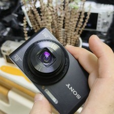 Sony DSC-W830 20MP 8x Zeiss Zoom CCD Camera Optical SteadyShot Black 95 new
