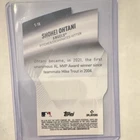 New ListingTopps Stadium Club Shohei Ohtani #T-18 Angels Baseball Card 2022