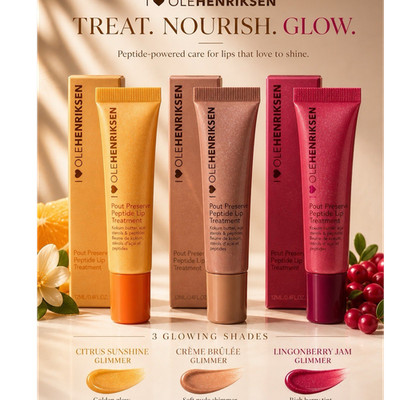 Ole Henriksen Pout Preserve Peptide Lip Treatment Set 3 Glimmer full size 